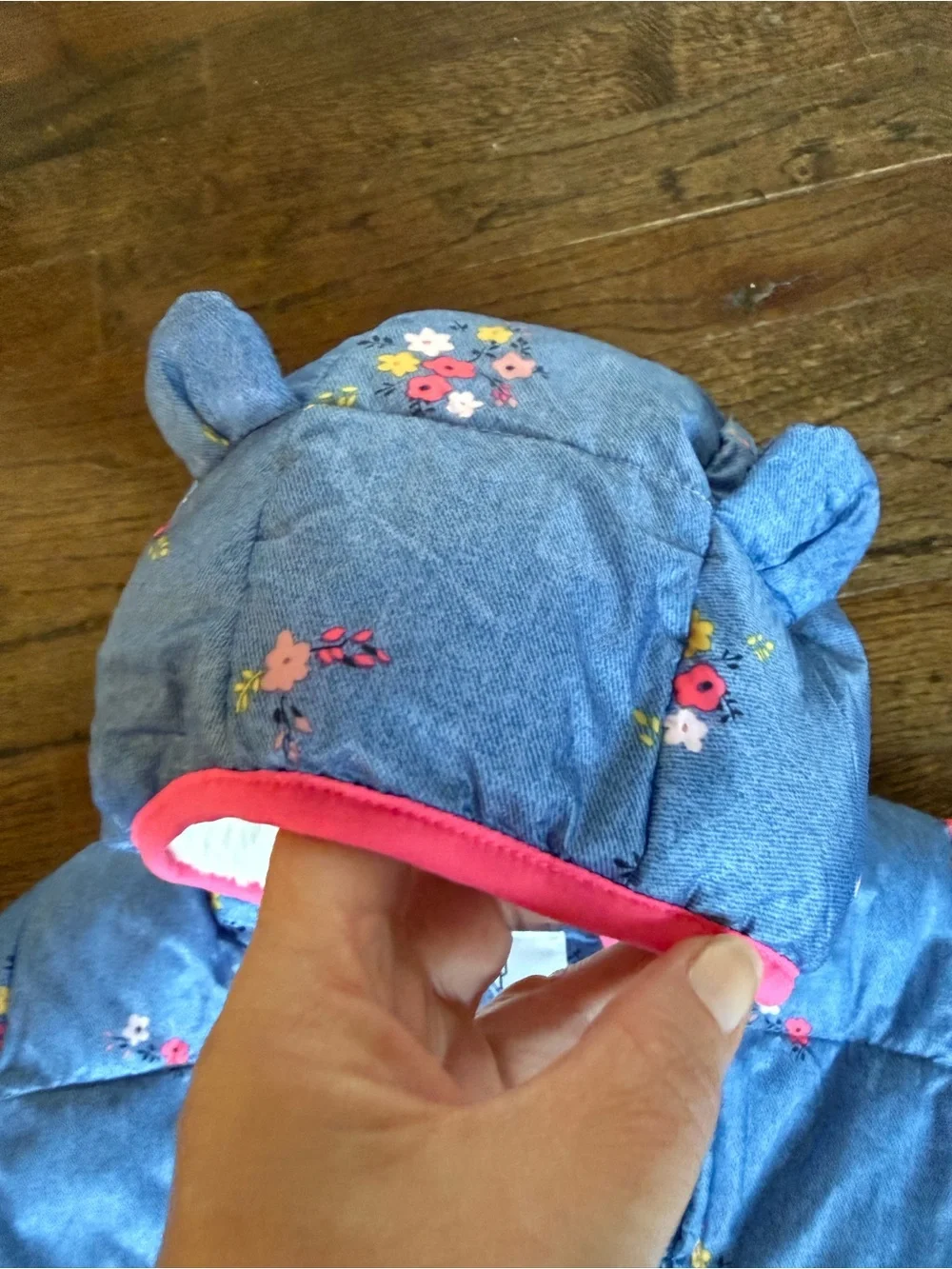 Baby Gap, ColdControl Ultra Max Floral Puffer Snowsuit Primaloft, Size 18-24M